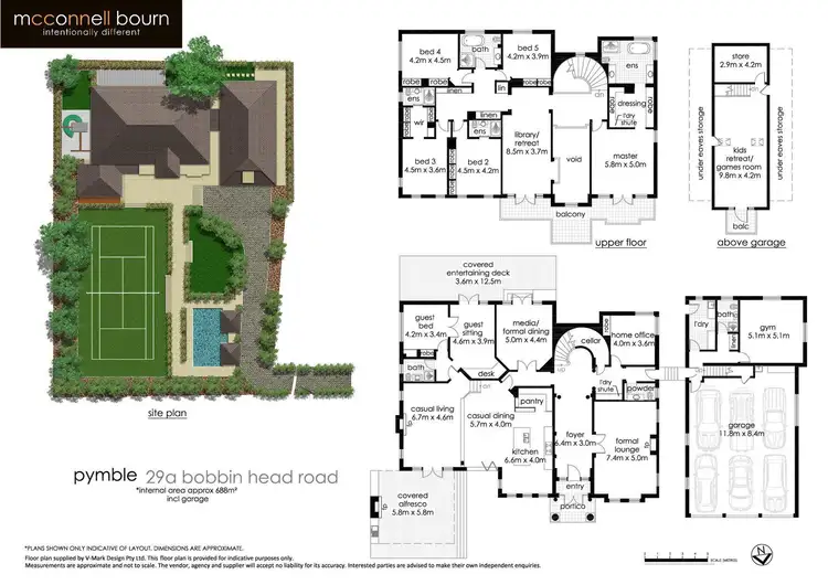 Floorplan of Homely house listing, 29a Bobbin Head Road, Pymble NSW 2073