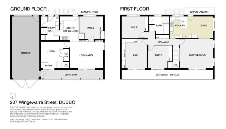 Floorplan of Homely house listing, 245 Wingewarra Street, Dubbo NSW 2830