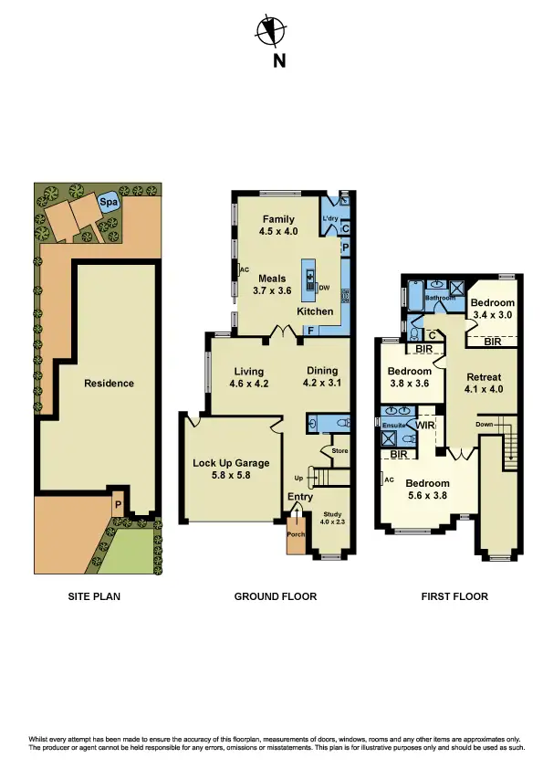 Floorplan of Homely house listing, 95 Benbow Street, Yarraville VIC 3013