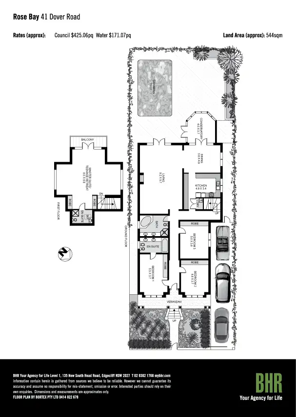 Floorplan of Homely house listing, 41 Dover Road, Rose Bay NSW 2029