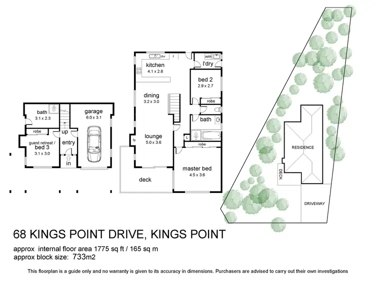 Floorplan of Homely house listing, 68 Kings Point Drive, Kings Point NSW 2539