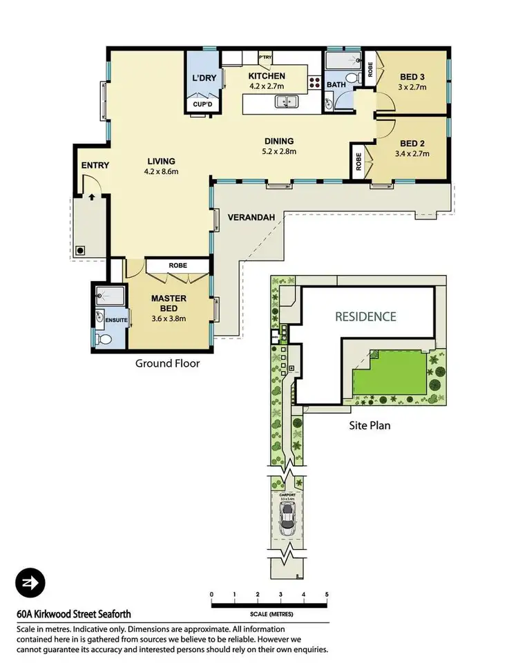 Floorplan of Homely house listing, 60a Kirkwood Street, Seaforth NSW 2092