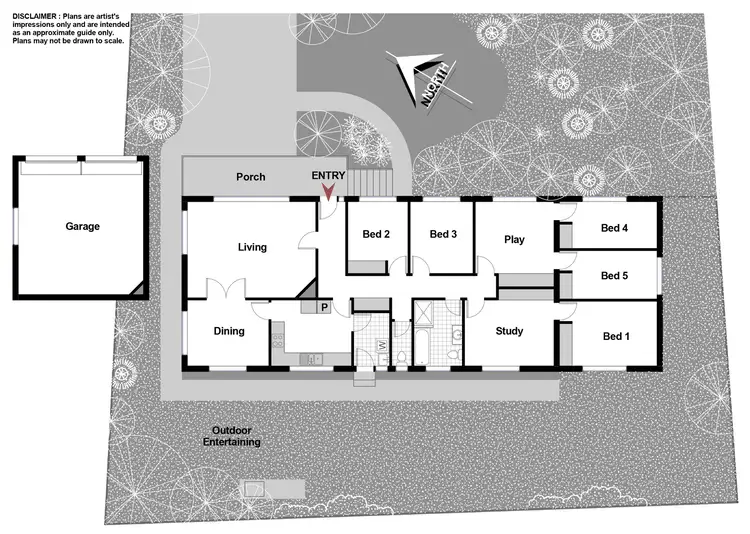 Floorplan of Homely house listing, 12 Haines Street, Curtin ACT 2605
