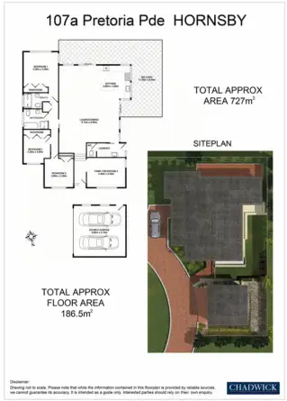 Floorplan of Homely house listing, 107A Pretoria Parade, Hornsby NSW 2077