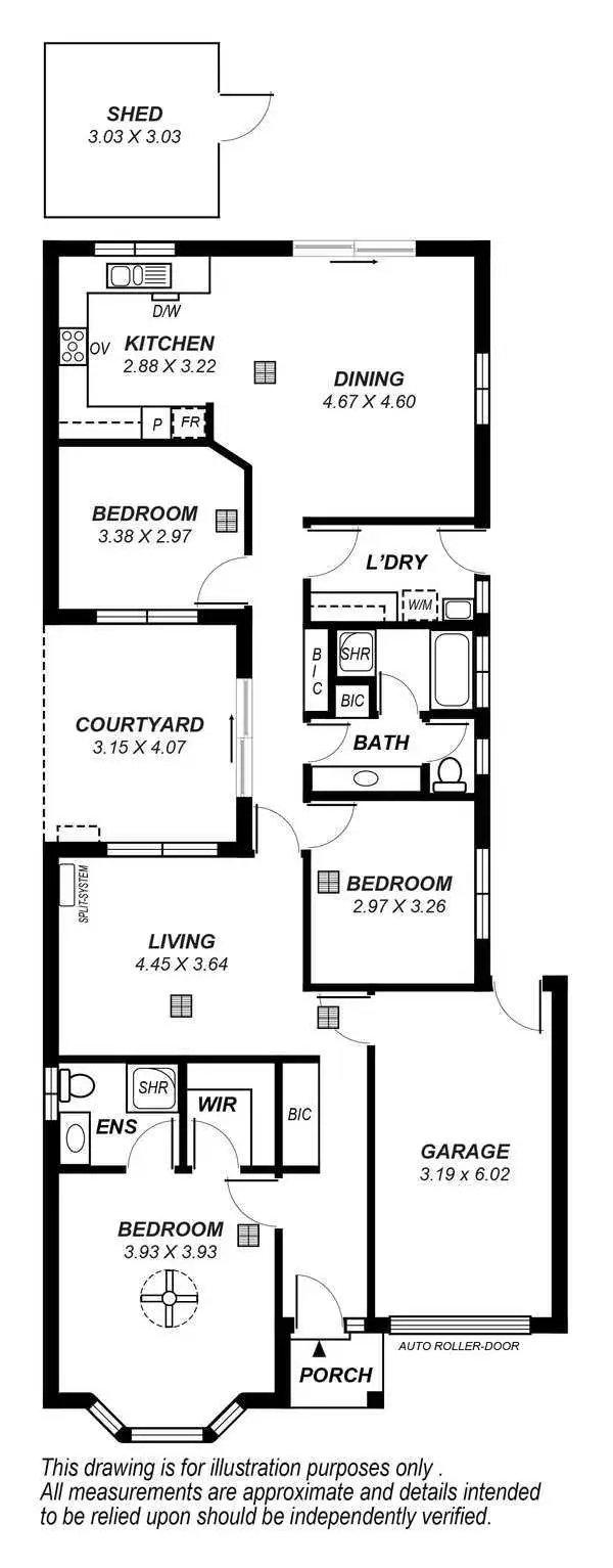 Floorplan of Homely house listing, 10B Tyrone Avenue, Campbelltown SA 5074