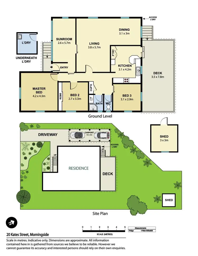 Floorplan of Homely house listing, 20 Kates Street, Morningside QLD 4170