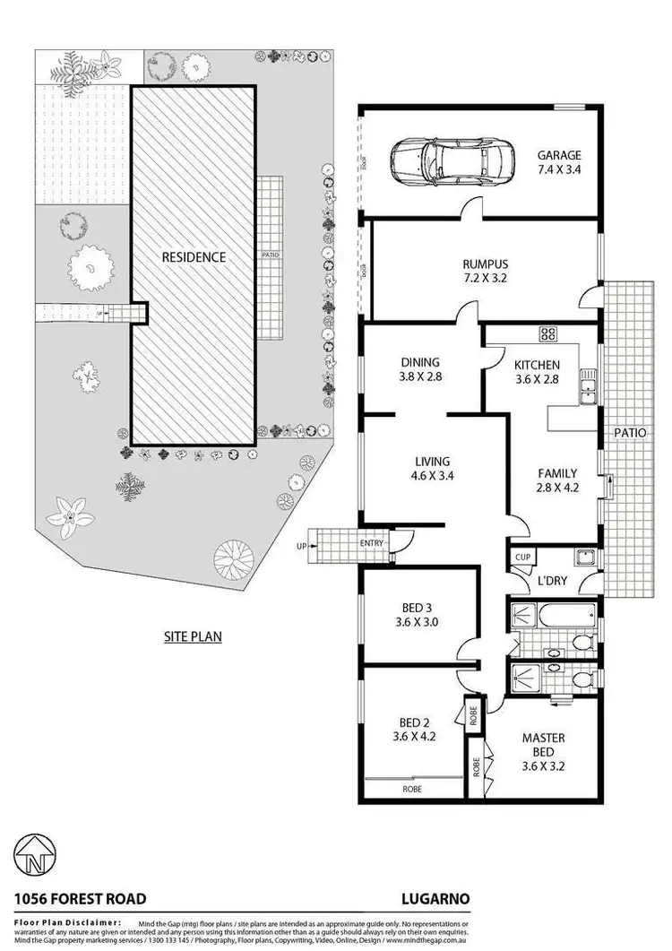 Floorplan of Homely house listing, 1056 Forest Road, Lugarno NSW 2210