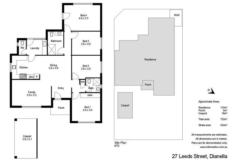 Floorplan of Homely house listing, 27 Leeds Street, Dianella WA 6059