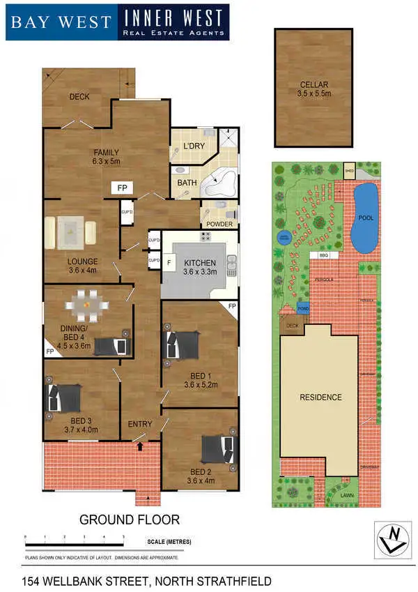 Floorplan of Homely house listing, 154 Wellbank Street, North Strathfield NSW 2137