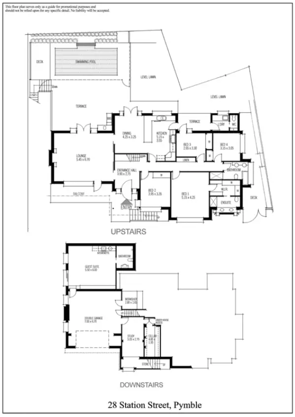 Floorplan of Homely house listing, 28 Station Street, Pymble NSW 2073