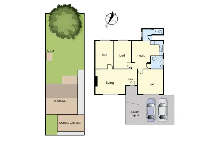 Floorplan of Homely house listing, 61 Paperbark Street, Doveton VIC 3177