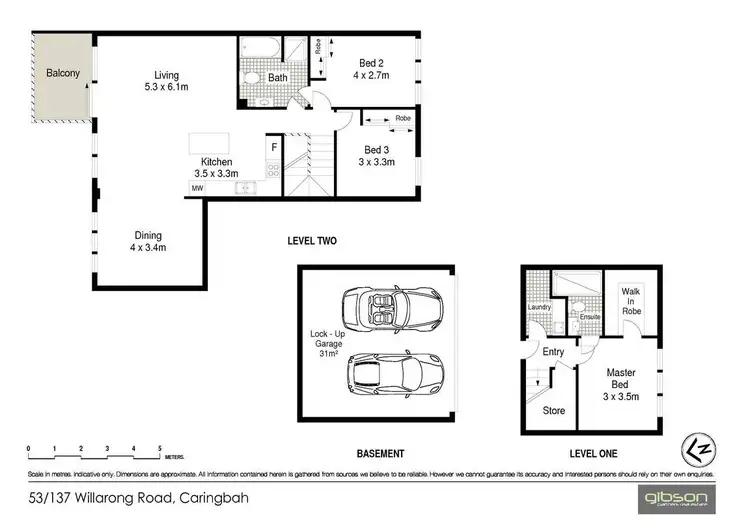 Floorplan of Homely apartment listing, 53/137 Willarong Road, Caringbah NSW 2229
