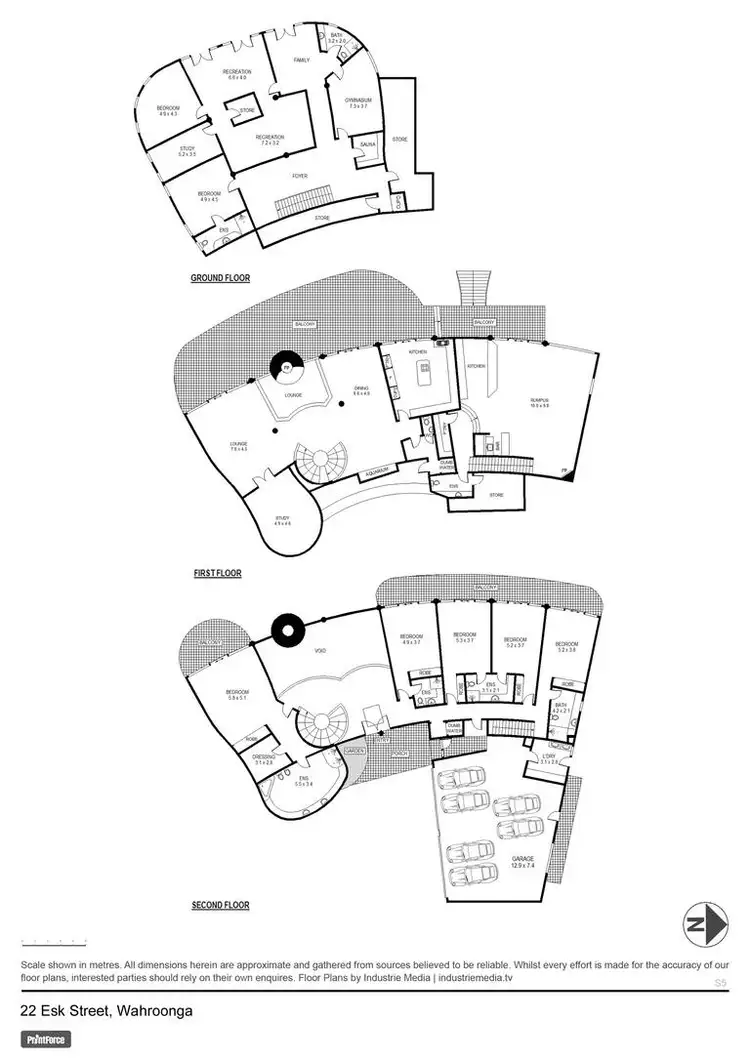 Floorplan of Homely house listing, 22 Esk Street, Wahroonga NSW 2076