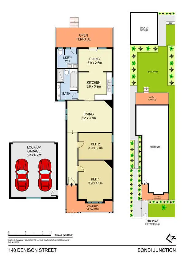 Floorplan of Homely house listing, 140 Denison Street, Queens Park NSW 2022