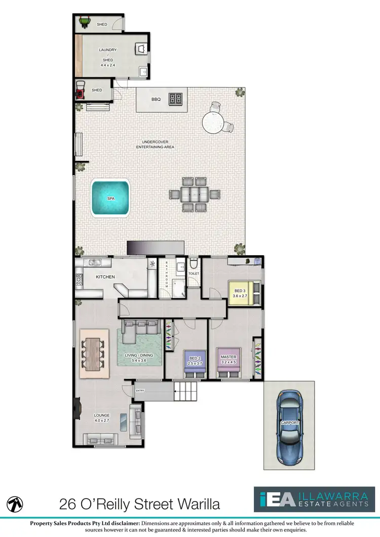 Floorplan of Homely house listing, 26 O'Reilly Street, Warilla NSW 2528