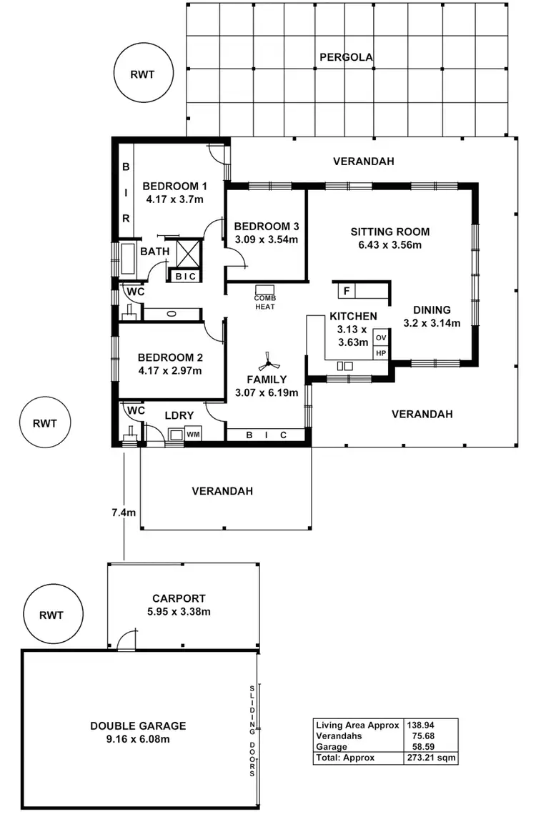 Floorplan of Homely house listing, 101 Daddow Road, Mount Barker SA 5251
