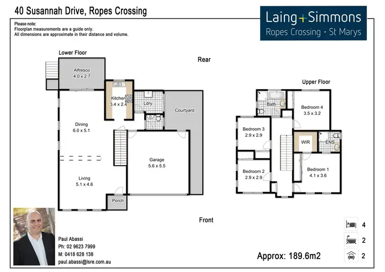 Floorplan of Homely house listing, 40 Susannah Drive, Ropes Crossing NSW 2760