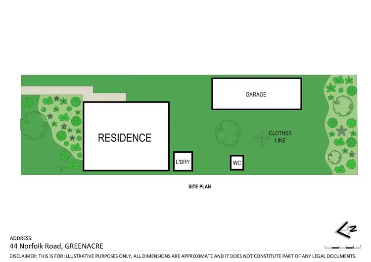 Floorplan of Homely house listing, 44 Norfolk Road, Greenacre NSW 2190