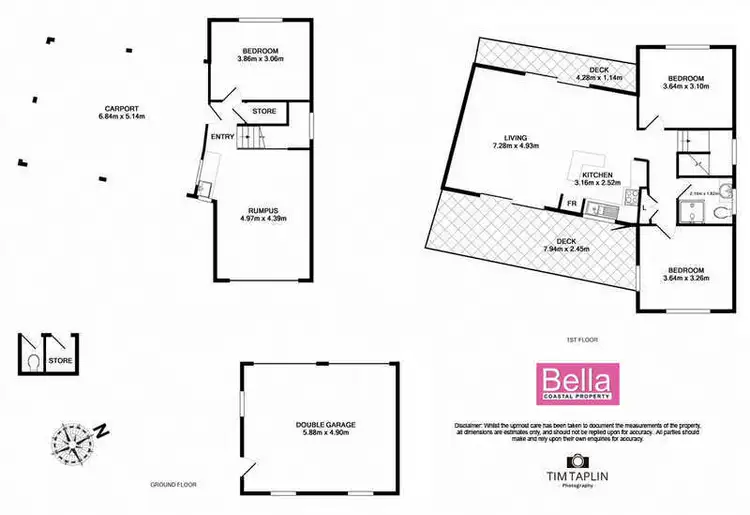 Floorplan of Homely house listing, 10 Malibu Drive, Bawley Point NSW 2539