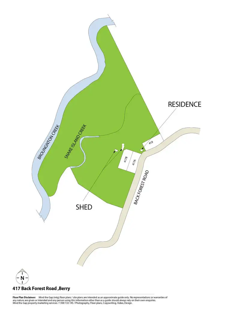Floorplan of Homely house listing, 417 Back Forest Road, Berry NSW 2535