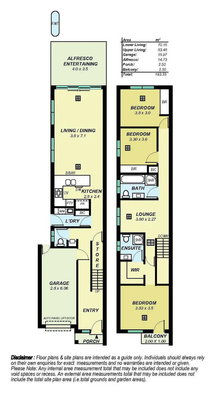Floorplan of Homely townhouse listing, 10C Mines Road, Campbelltown SA 5074