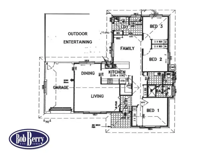 Floorplan of Homely house listing, 5 Falconer Way, Dubbo NSW 2830
