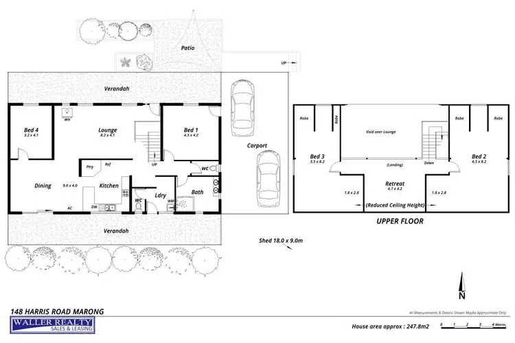 Floorplan of Homely house listing, 148 Harris Road, Marong VIC 3515