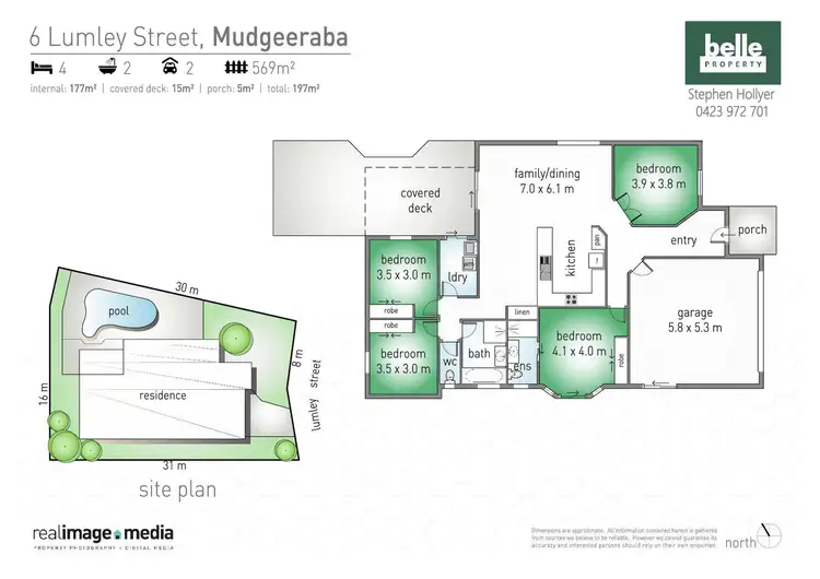 Floorplan of Homely house listing, 6 Lumley Street, Mudgeeraba QLD 4213