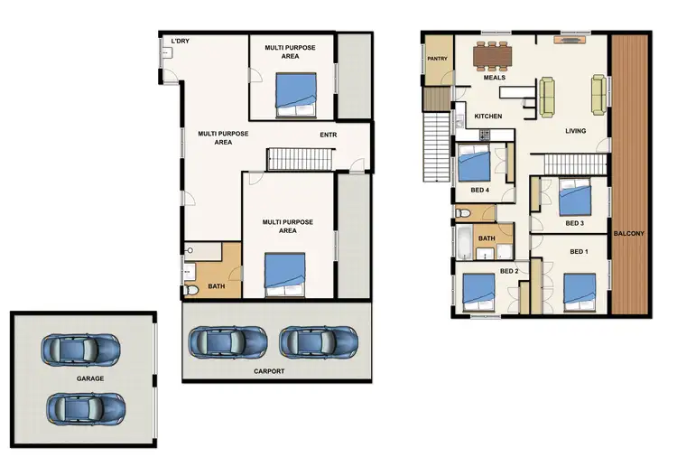 Floorplan of Homely house listing, 20 Wagner Street, Eagleby QLD 4207