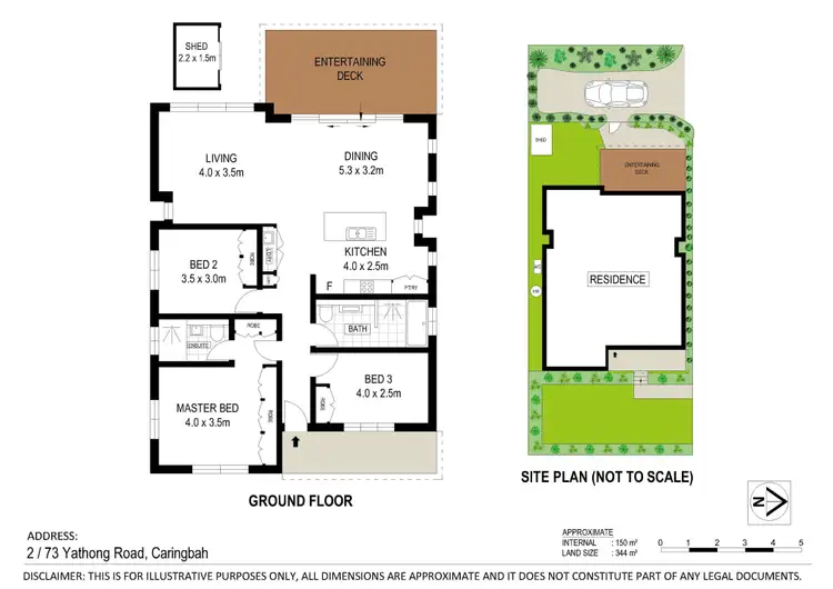 Floorplan of Homely house listing, 2/73 Yathong Road, Caringbah NSW 2229