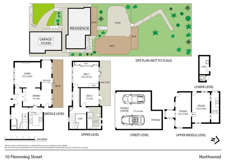 Floorplan of Homely house listing, 10 Fleming Street, Northwood NSW 2066