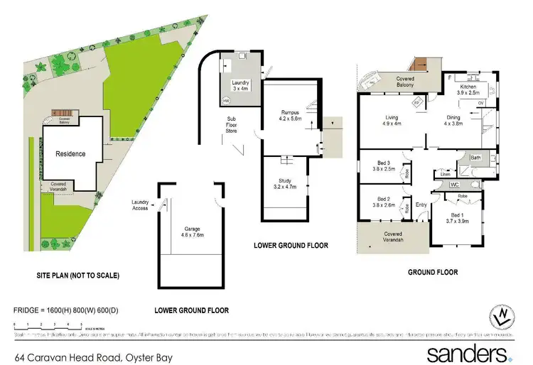 Floorplan of Homely house listing, 64 Caravan Head Road, Oyster Bay NSW 2225