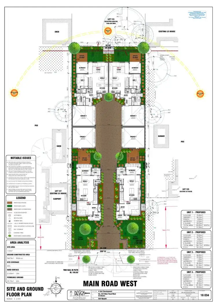 Floorplan of Homely land listing, 424 Main Road West, St Albans VIC 3021
