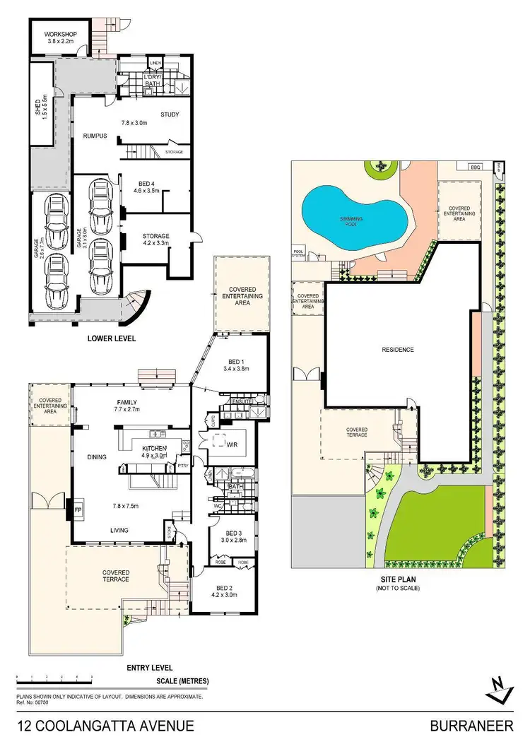 Floorplan of Homely house listing, 12 Coolangatta Avenue, Burraneer NSW 2230