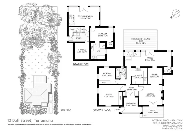 Floorplan of Homely house listing, 12 Duff Street, Turramurra NSW 2074