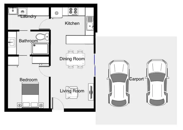 Floorplan of Homely unit listing, 25/271-285 Tenth Street, Mildura VIC 3500