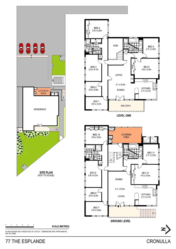 Floorplan of Homely house listing, 77 The Esplanade, Cronulla NSW 2230