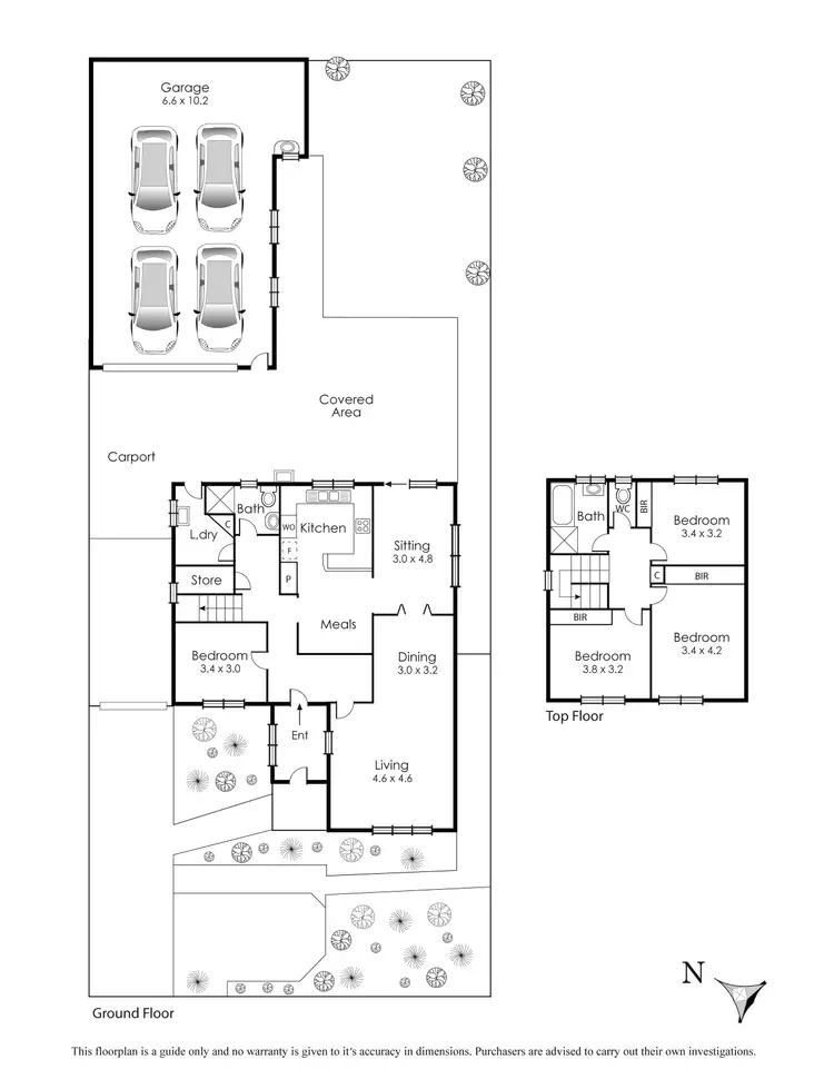 Floorplan of Homely house listing, 3 Gothic Road, Aspendale VIC 3195