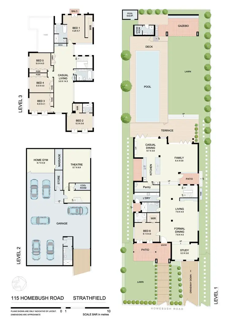 Floorplan of Homely house listing, 115 Homebush Road, Strathfield NSW 2135