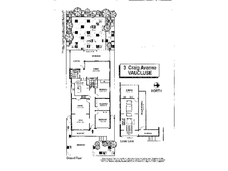 Floorplan of Homely house listing, 3 Craig Avenue, Vaucluse NSW 2030