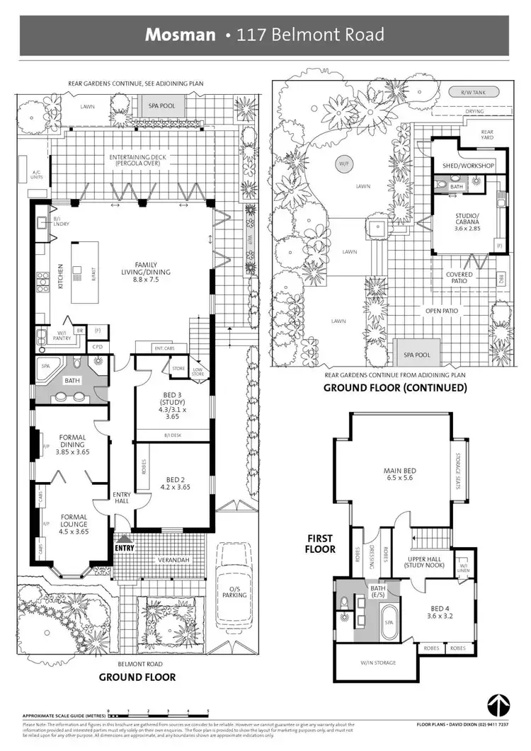 Floorplan of Homely house listing, 117 Belmont Road, Mosman NSW 2088