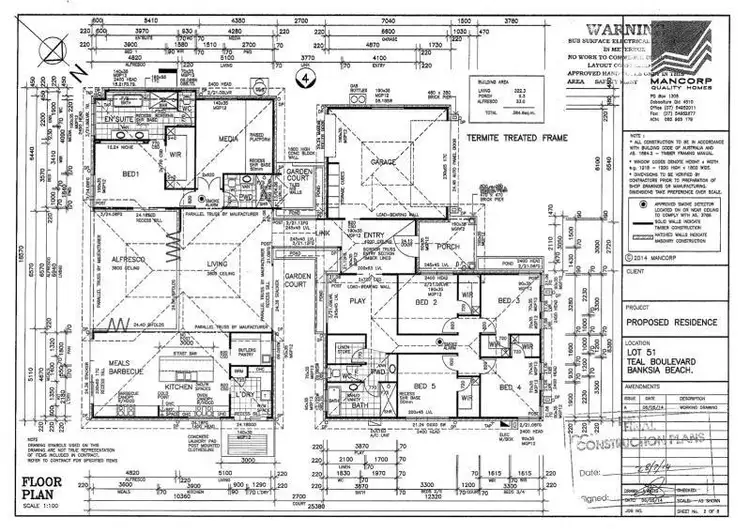 Floorplan of Homely house listing, 27 Teal Boulevard, Banksia Beach QLD 4507