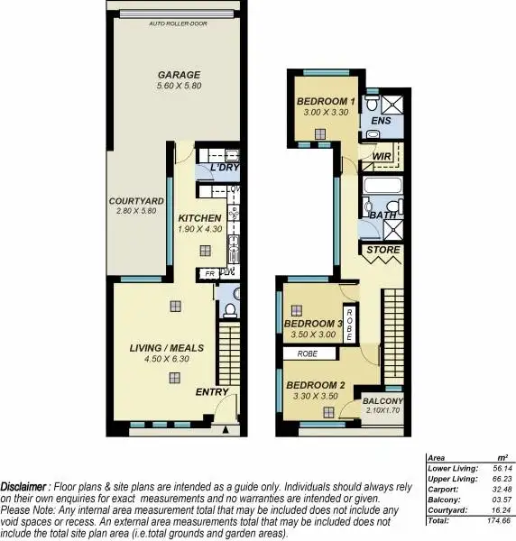 Floorplan of Homely townhouse listing, 16 Arabella Court, Marden SA 5070