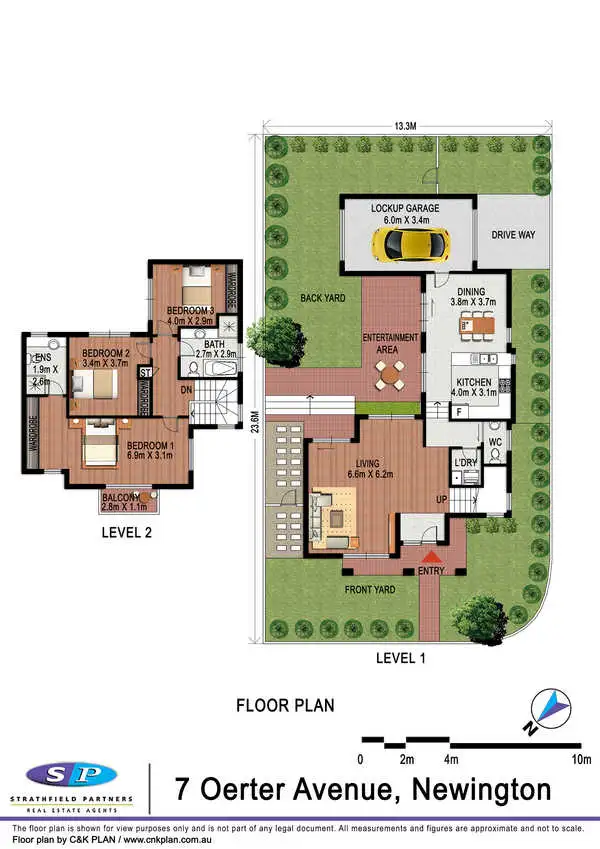 Floorplan of Homely house listing, 7 Oerter Avenue, Newington NSW 2127