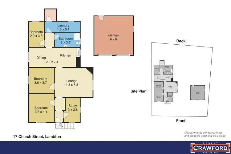 Floorplan of Homely house listing, 17 Church Street, Lambton NSW 2299