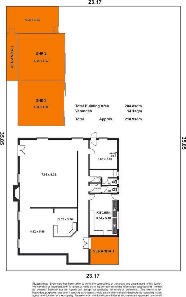 Floorplan of Homely house listing, 72 Malvern Avenue, Malvern SA 5061