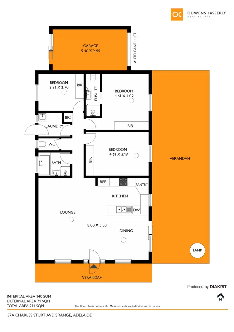 Floorplan of Homely house listing, 73a Charles Sturt Avenue, Grange SA 5022