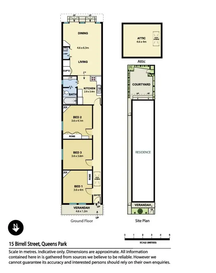 Floorplan of Homely house listing, 15 Birrell Street, Queens Park NSW 2022
