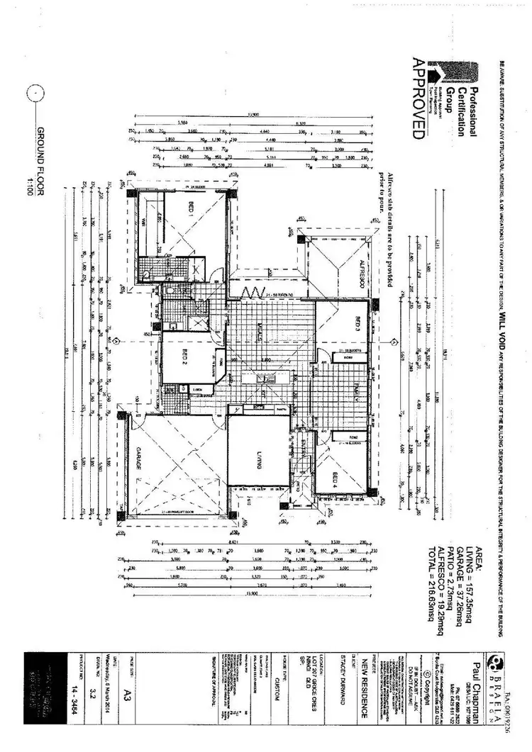 Floorplan of Homely house listing, 41 Grice Crescent, Ningi QLD 4511
