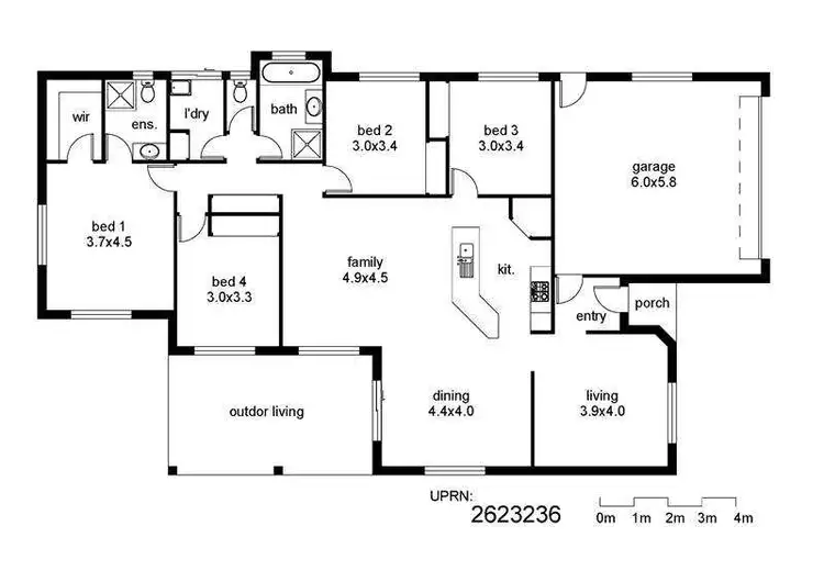 Floorplan of Homely house listing, Address available on request